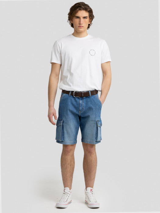Pánske kraťasy jeans MORRIS 418